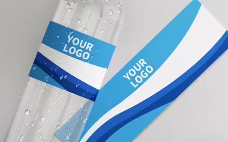 self adhesive label