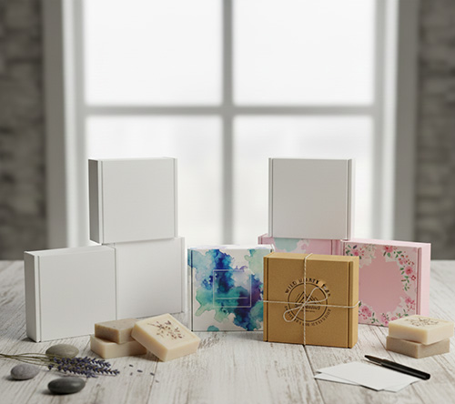 تغليف صندوق الصابون المخصص