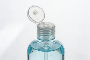 flip top cap bottle