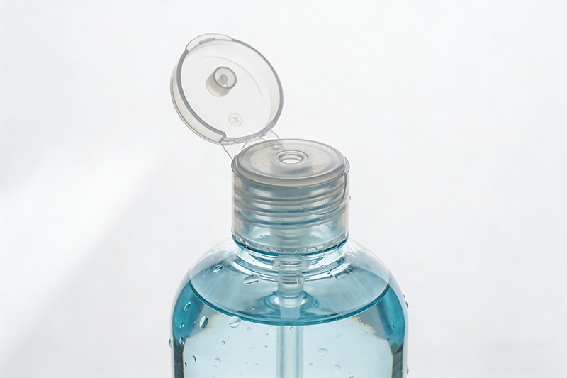flip top cap bottle
