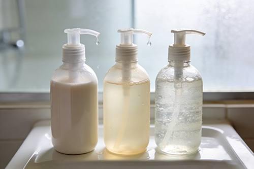 plastic pump bottles