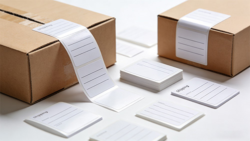 self adhesive shipping labels